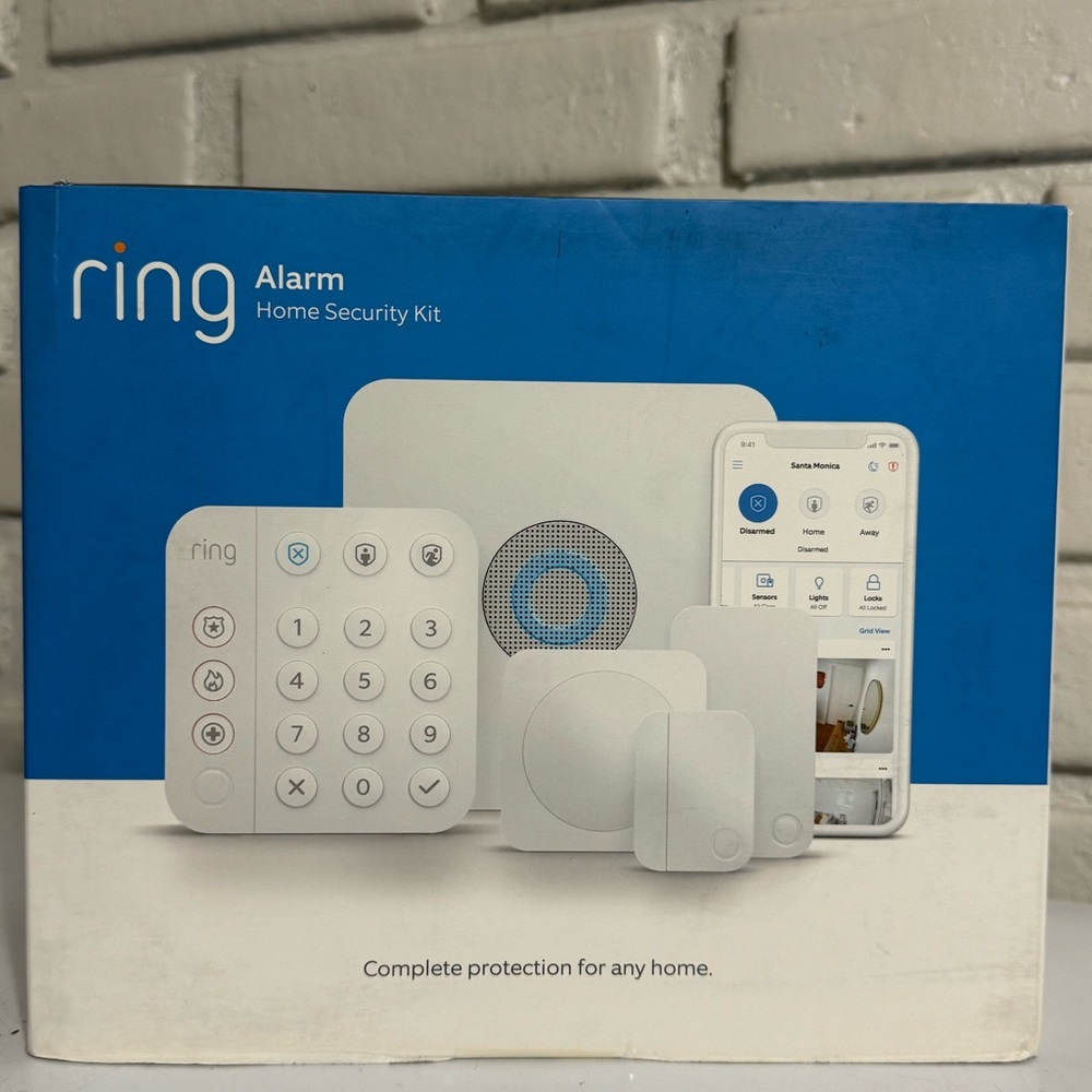 NEW Ring Alarm 8-Piece Security Kit 2nd Gen Home security System
